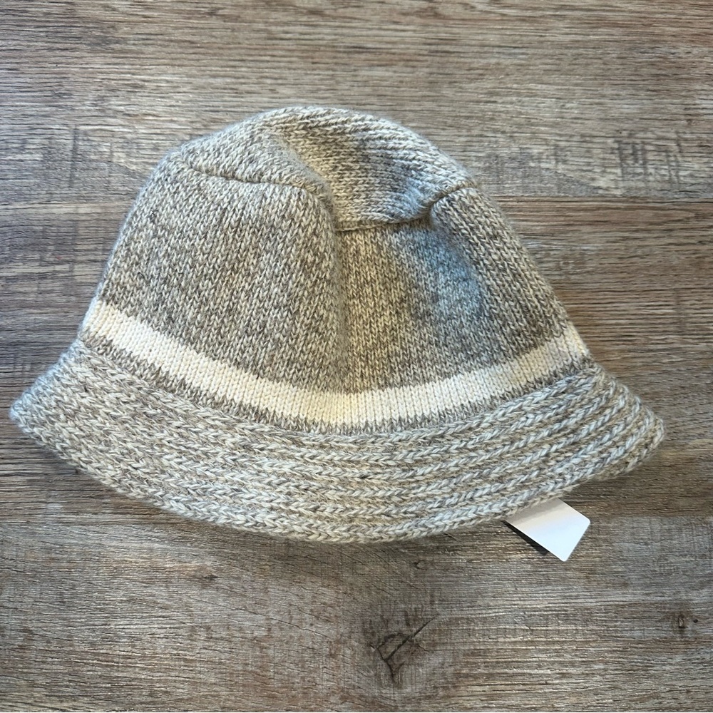 Vintage Knit Bucket Hat